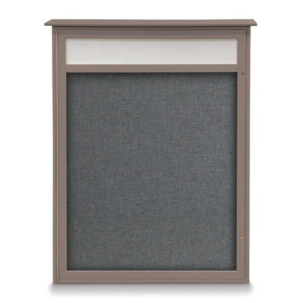 Single Door Enclosed Indoor Letterboard